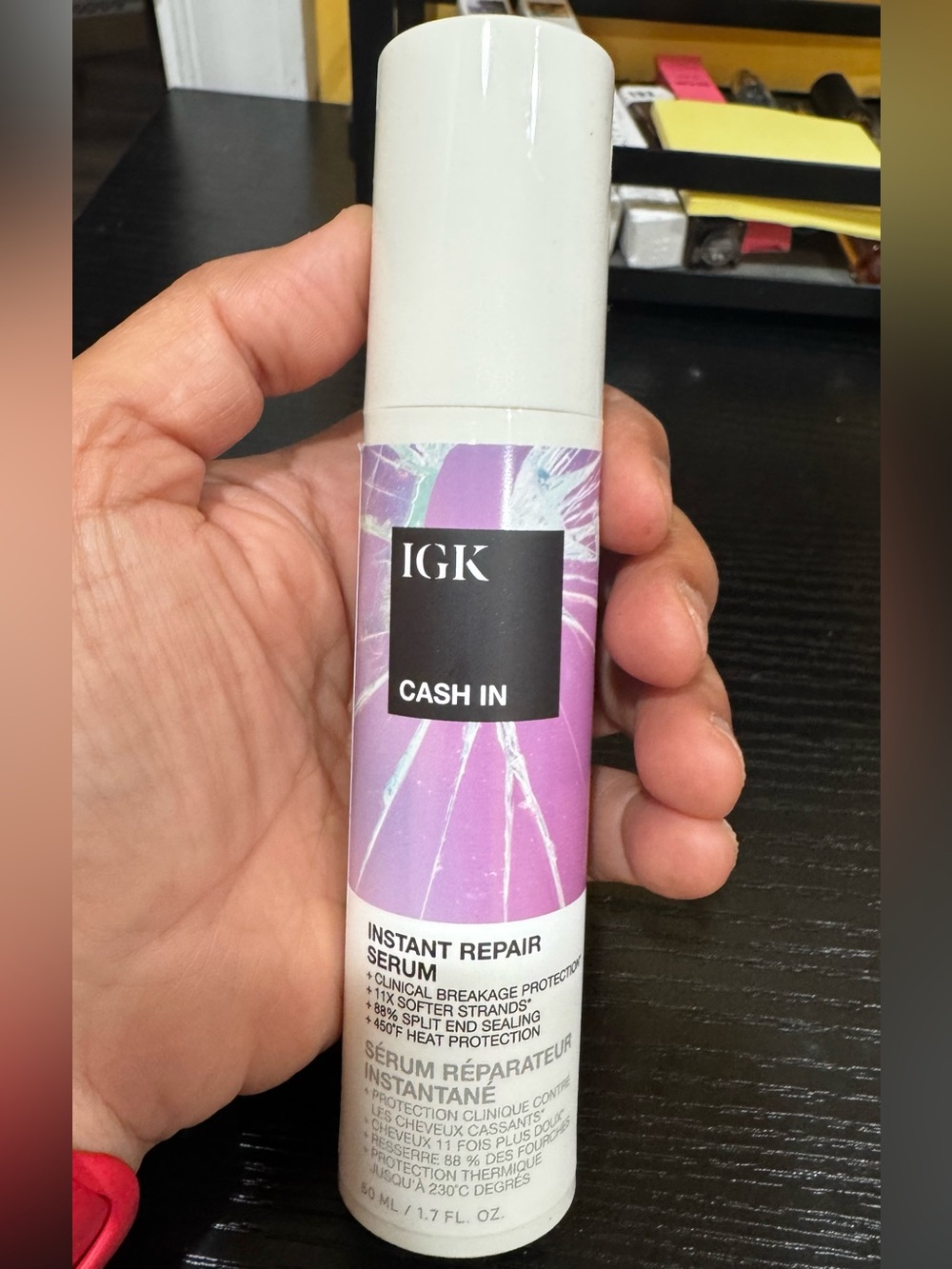 IGK Cash In Instant Repair Serum - brand new. Retail price :$36 50 ml